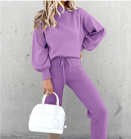 Taya Comfortable Women's Casual Jacket and Pants Set