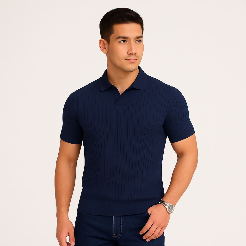 Lint | Modern Ribbed Polo