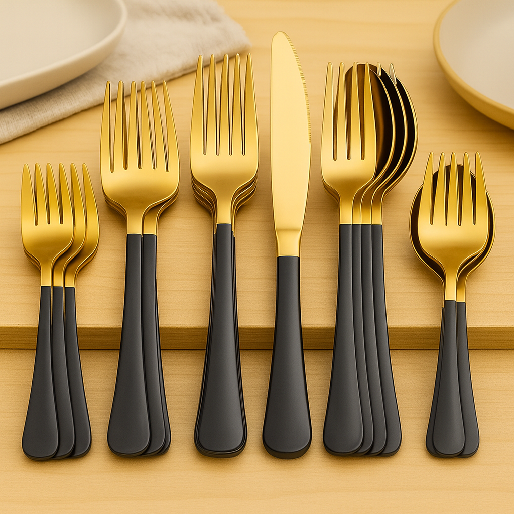 Rowan | 30-Piece Stainless Steel Cutlery Set