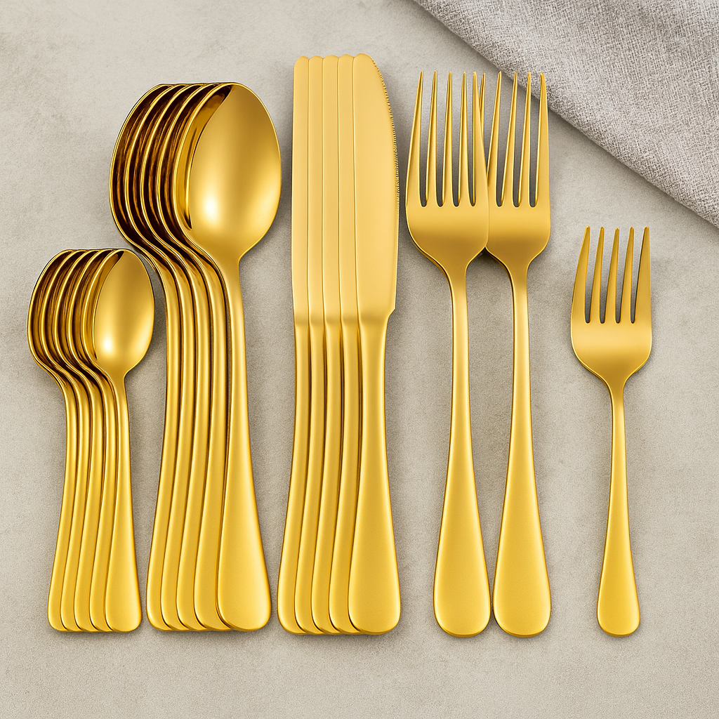 Rowan | 30-Piece Stainless Steel Cutlery Set