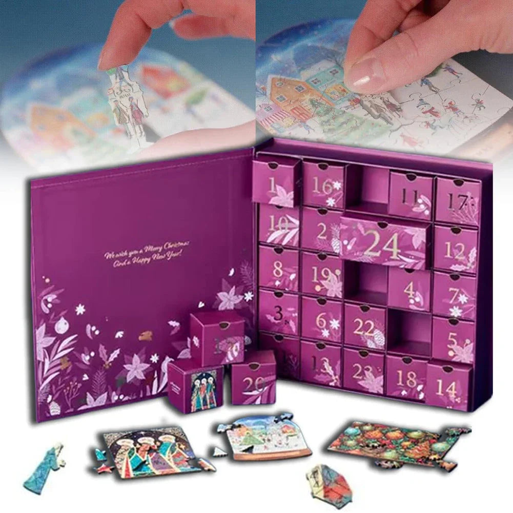 24日間クリスマスパズルアドベントカレンダー