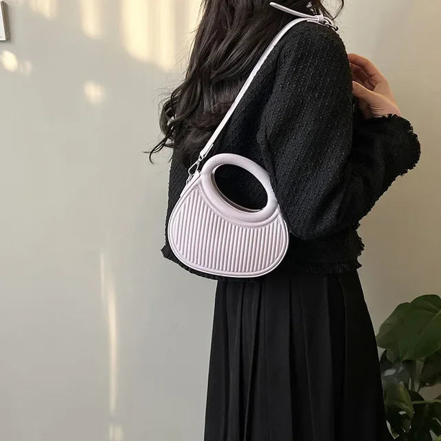 Haruka Pleated Shoulder Bag