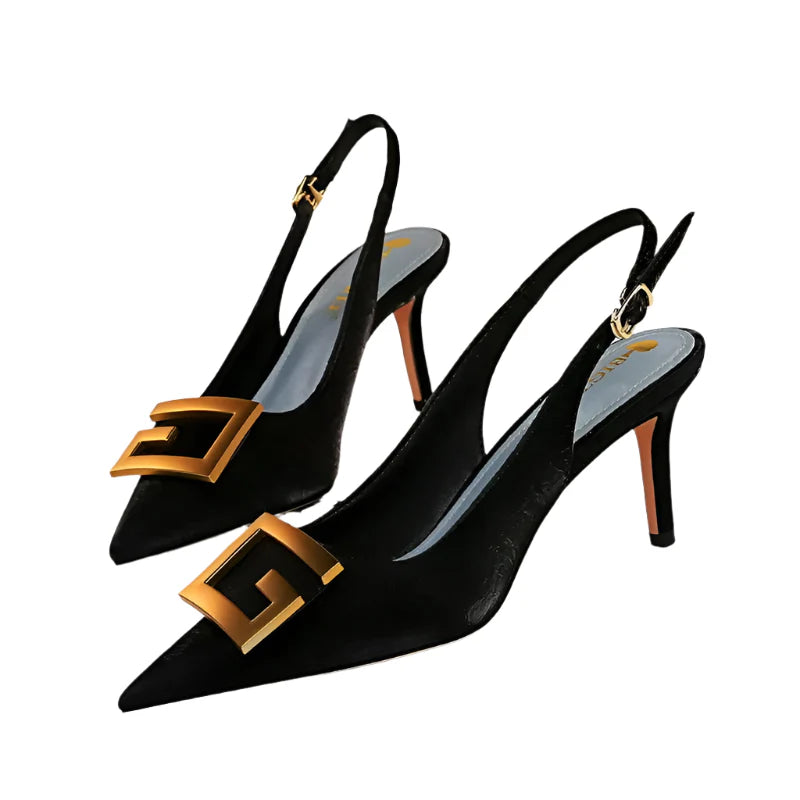 My Line – Adjustable heel with slingback strap