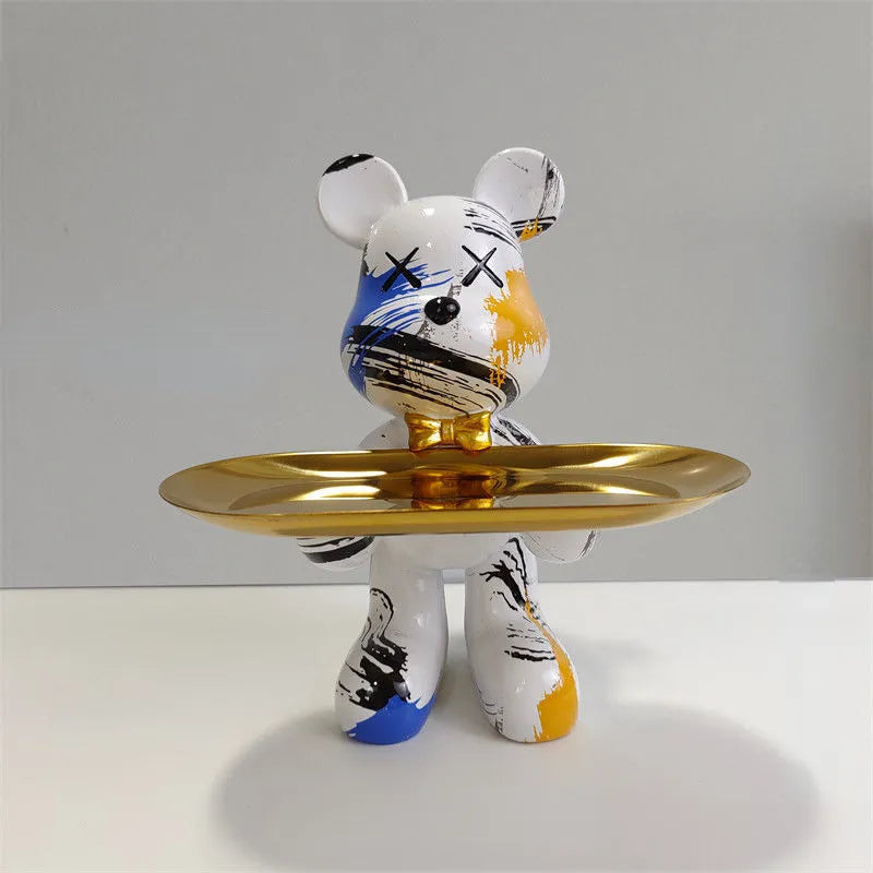 Trayven - Figurine holding a serving tray