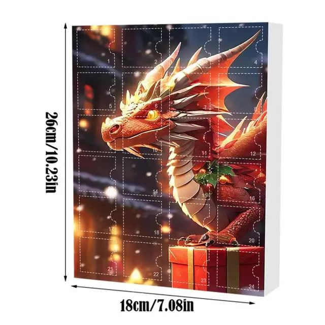 24日間パズルゲーム「ドラゴンアドベントカレンダー」