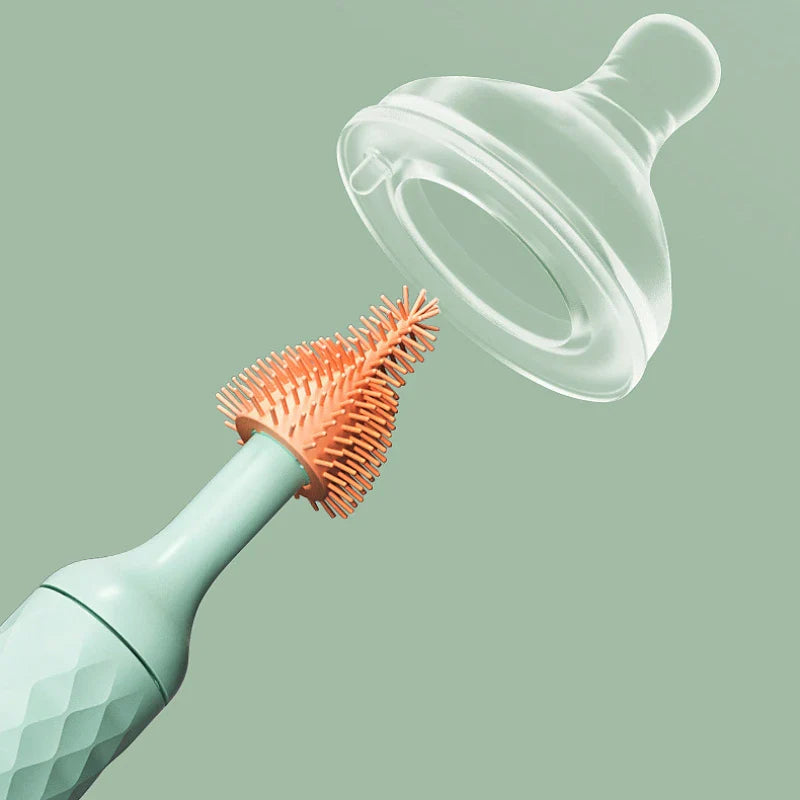 SpinClean Electric Rotating Bottle Brush