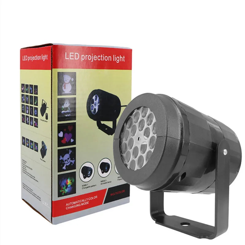 スノーフレアLEDスノーフレークプロジェクター