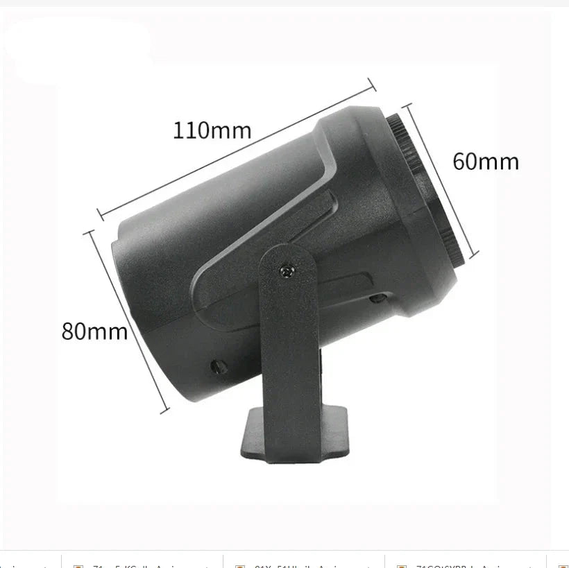 スノーフレアLEDスノーフレークプロジェクター