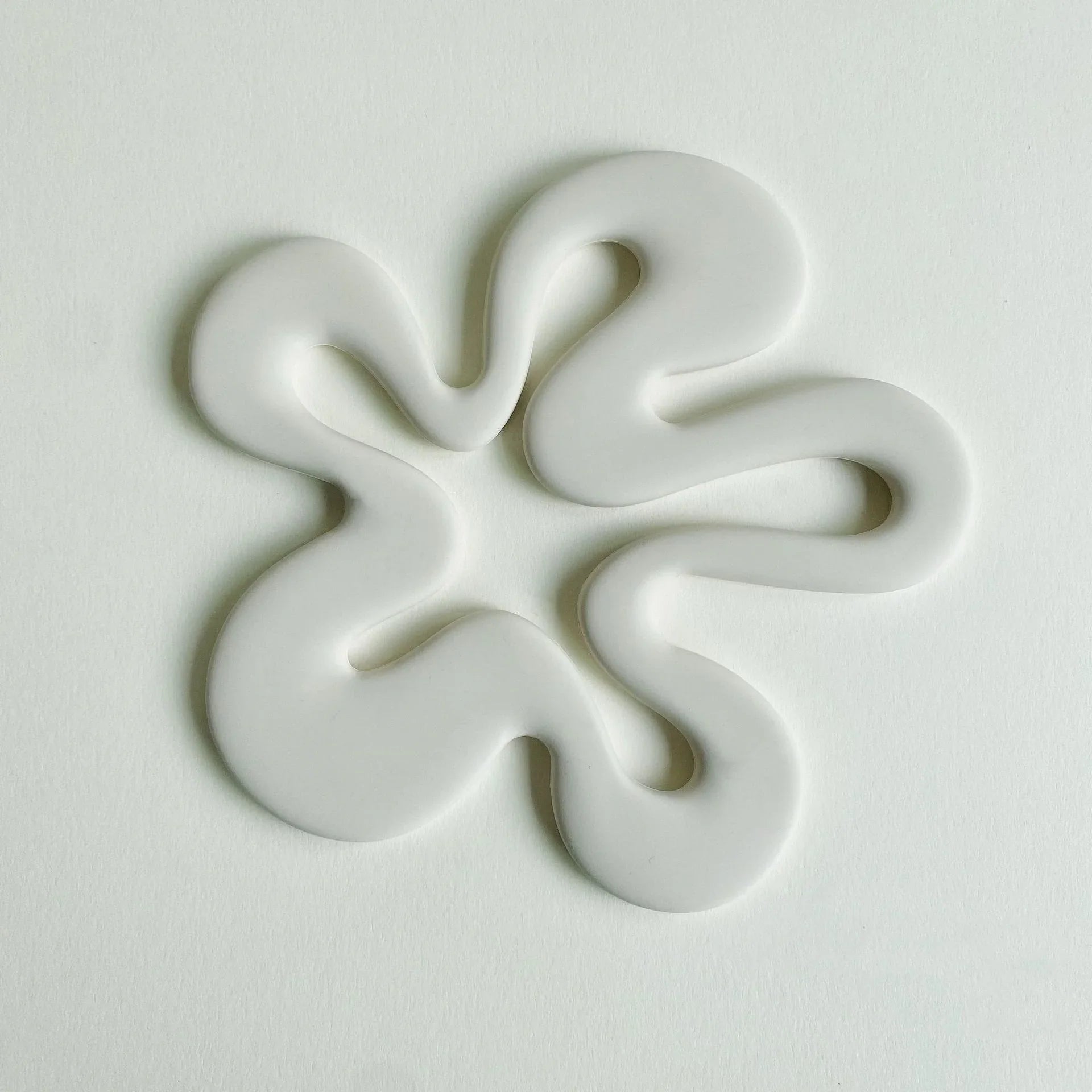 Nordic style flower-shaped silicone mat