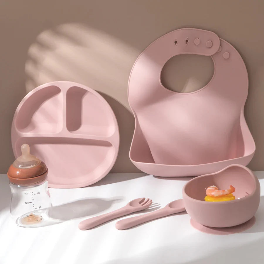 ベビーシリコン製授乳セット5点セット