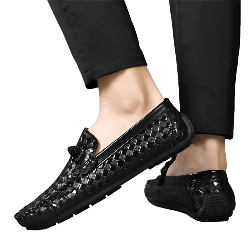 Thunder – Braided slip-on shoes with a durable sole