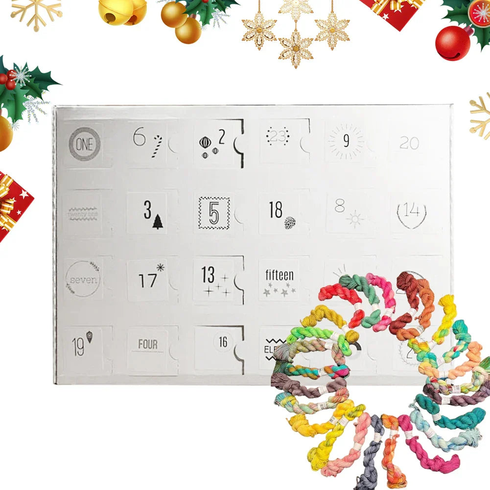 2025年 かぎ針編みアドベントカレンダー