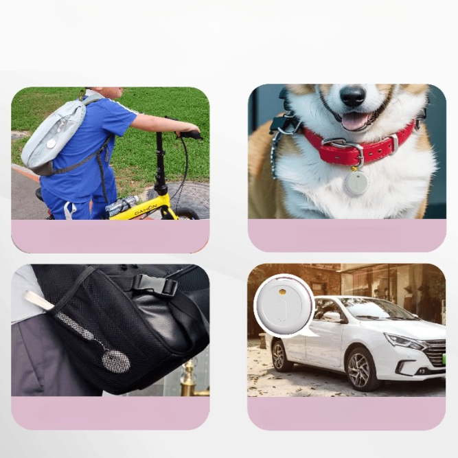 ブルートゥース対応ミニスマートタグバッグトラッカー