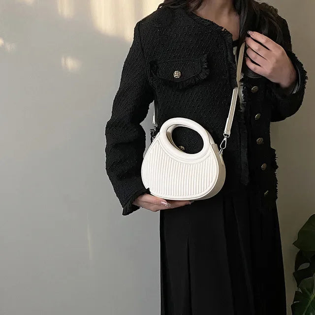 Haruka Pleated Shoulder Bag