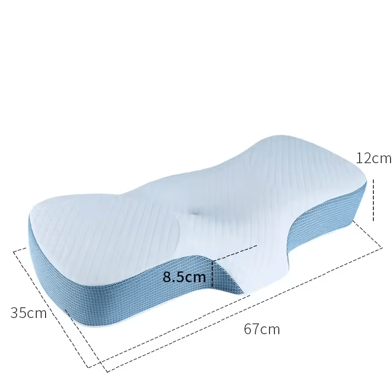 Ergonomic memory foam bedding pillow mold