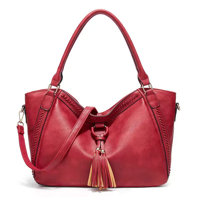 Francine - Elegant shoulder bag with tassel design