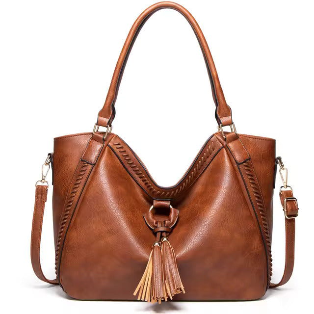 Francine - Elegant shoulder bag with tassel design