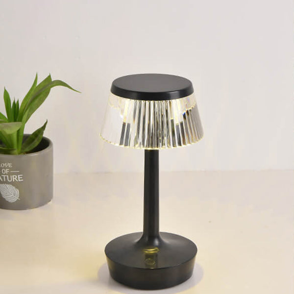 Crystal Mushroom LED Table Lamp