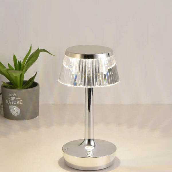 Crystal Mushroom LED Table Lamp