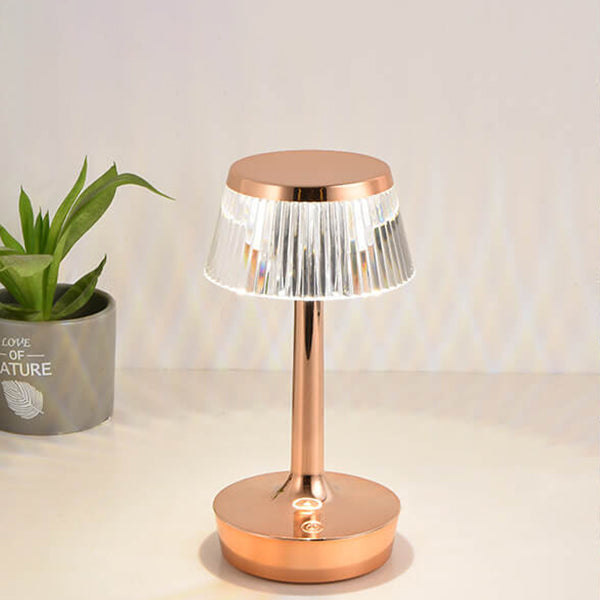 Crystal Mushroom LED Table Lamp