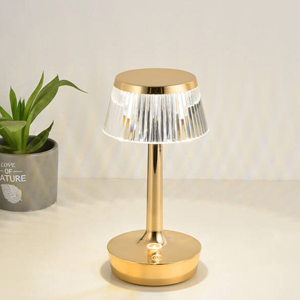 Crystal Mushroom LED Table Lamp