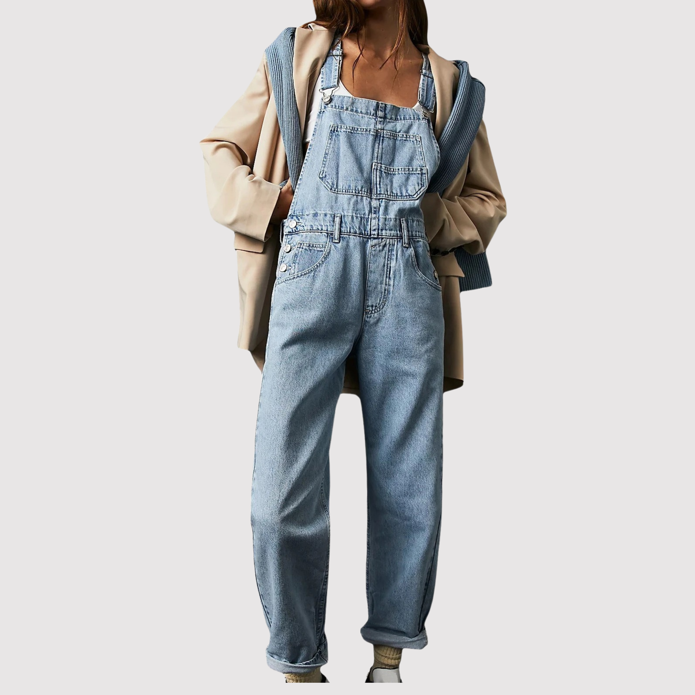 Nelly Women's Denim Jumpsuit