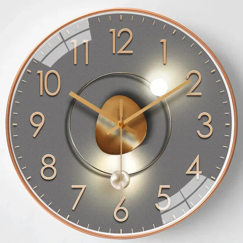 Silent Time - Classic Style Digital Wall Clock