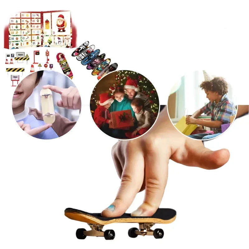 24日間フィンガースケートボードアドベントカレンダー