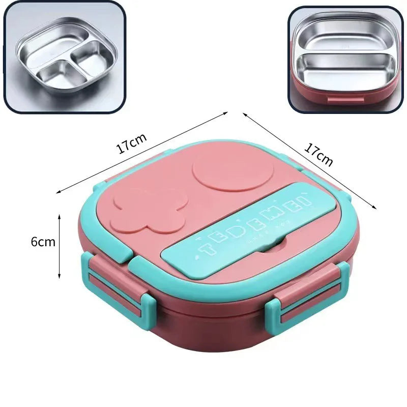 Portable Stainless Steel Baby Lunch Box