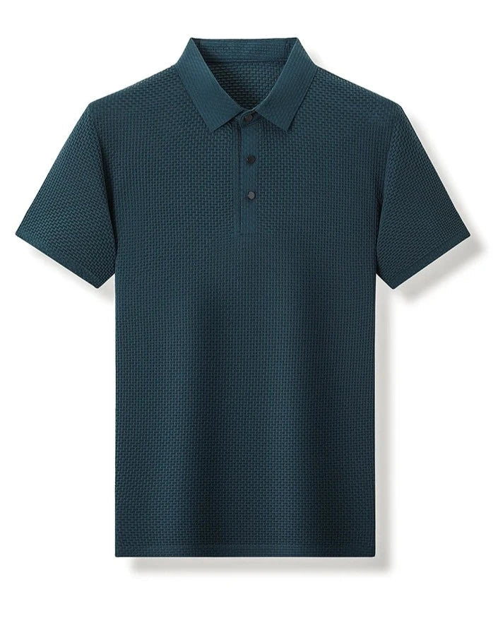 Ashton - Luxuriously Textured Polo Shirt