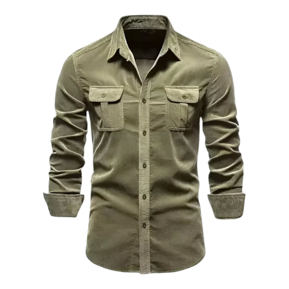 Ashton - Long Sleeve Polo Shirt