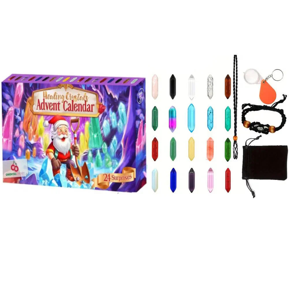2025年クリスマスアドベントカレンダーセット(ヒーリングストーン付き)