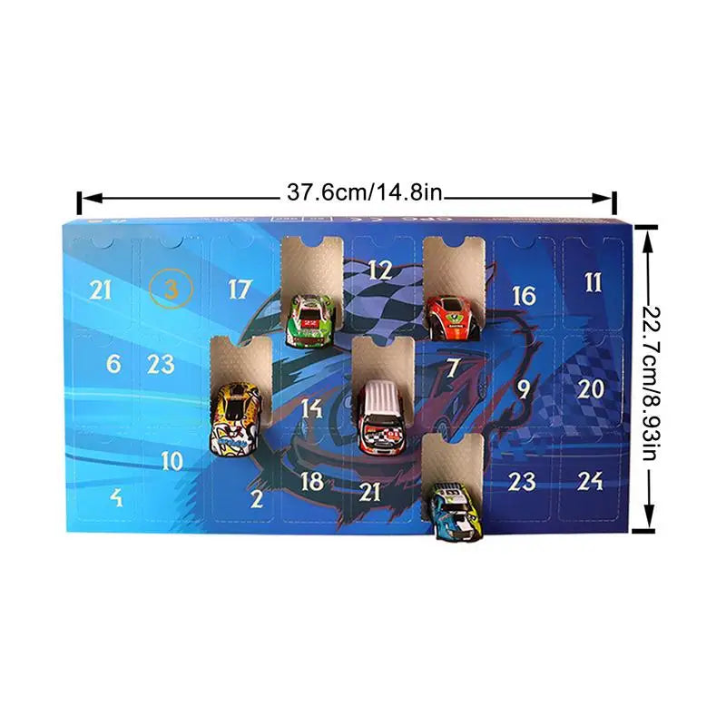 24個入り。レジェレ レーサービル おもちゃ - クリスマス用装飾アドベントカレンダー