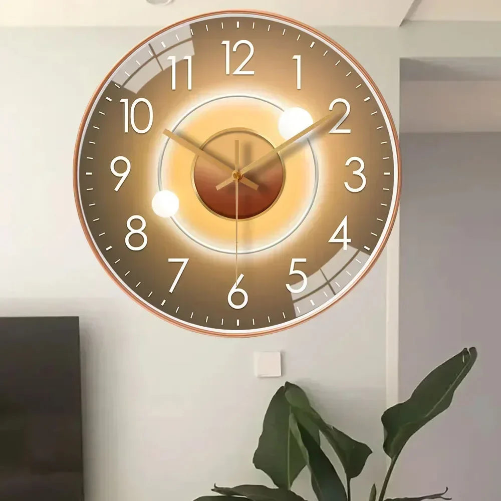 Silent Time - Classic Style Digital Wall Clock