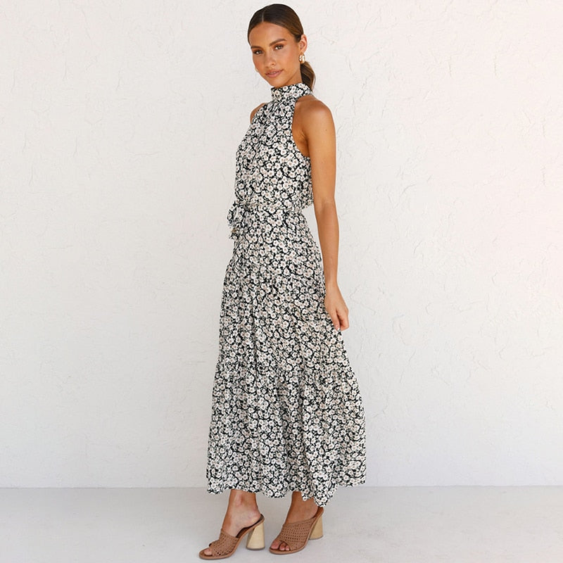 Nana Boho Polka Dot Dress | Elegant Women's Party Dress