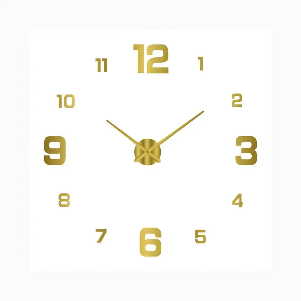 Silent Time - Classic Style Digital Wall Clock