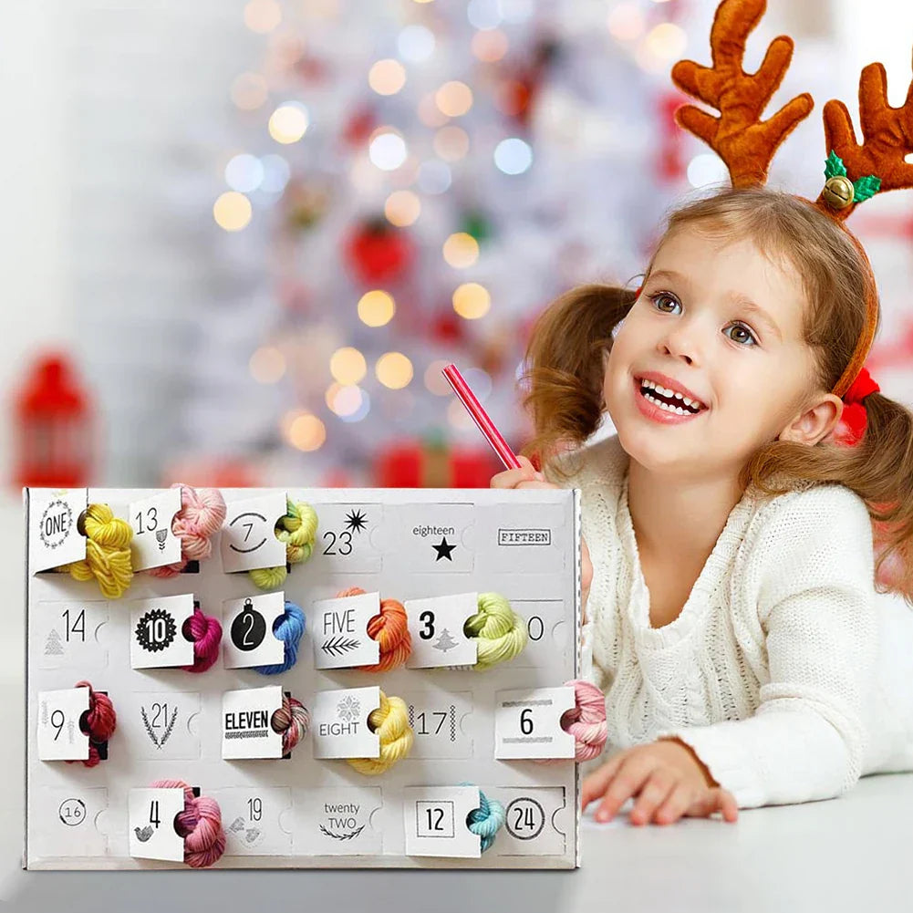 2025年 かぎ針編みアドベントカレンダー