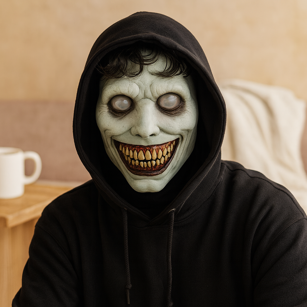 恐ろしい悪魔のマスク - ハロウィンコスプレ小道具