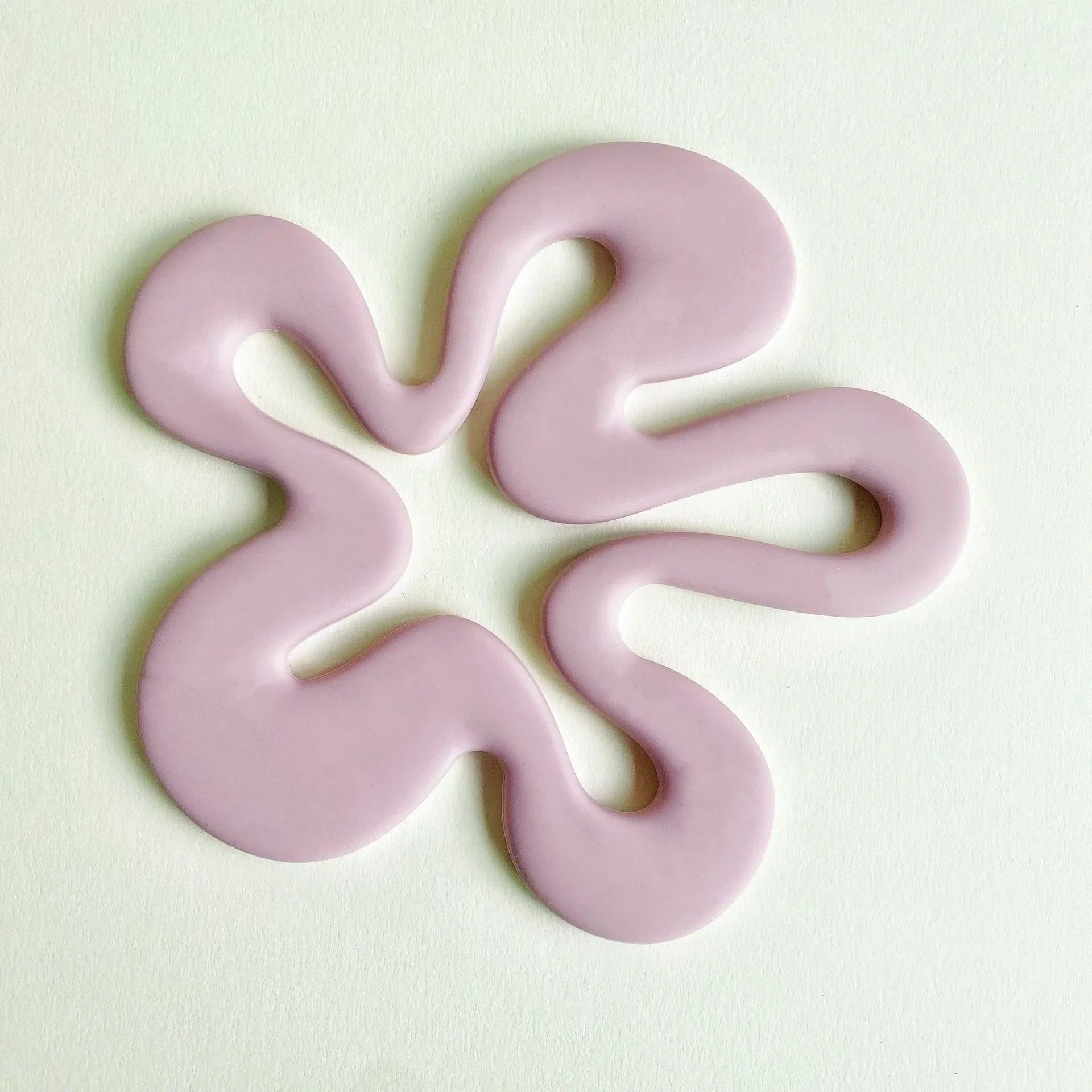 Nordic style flower-shaped silicone mat