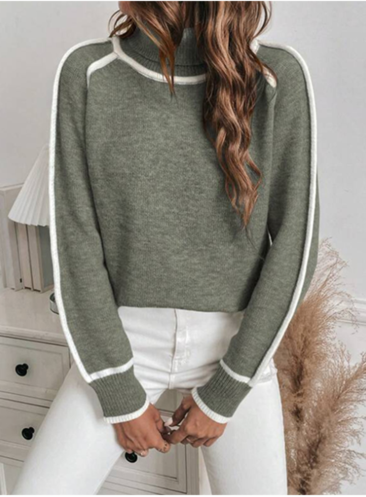Yuka - Luxe Knit Turtleneck Sweater