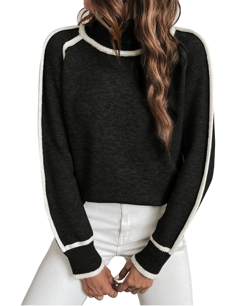 Yuka - Luxe Knit Turtleneck Sweater