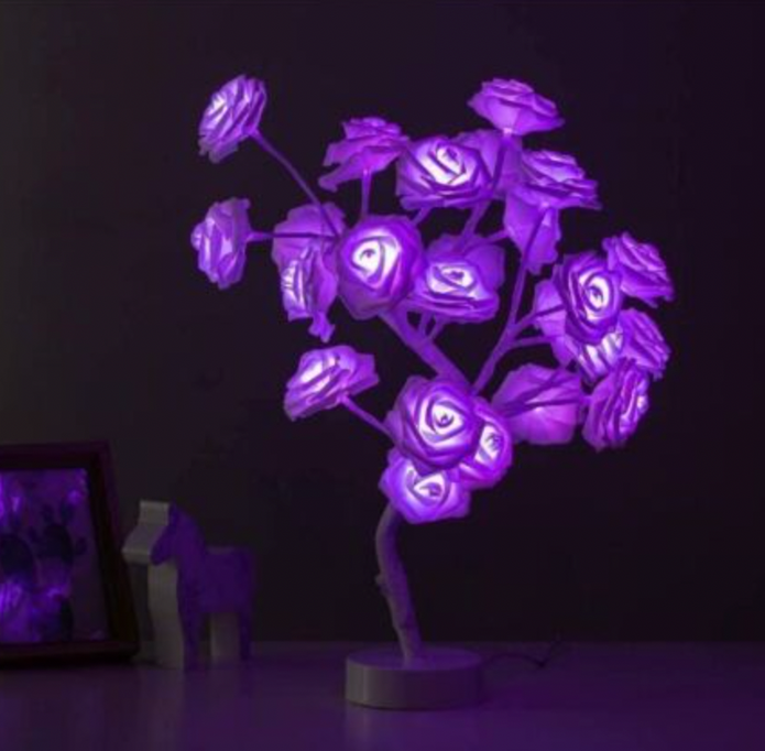 Bloomverve - Radiant Rose Lamp