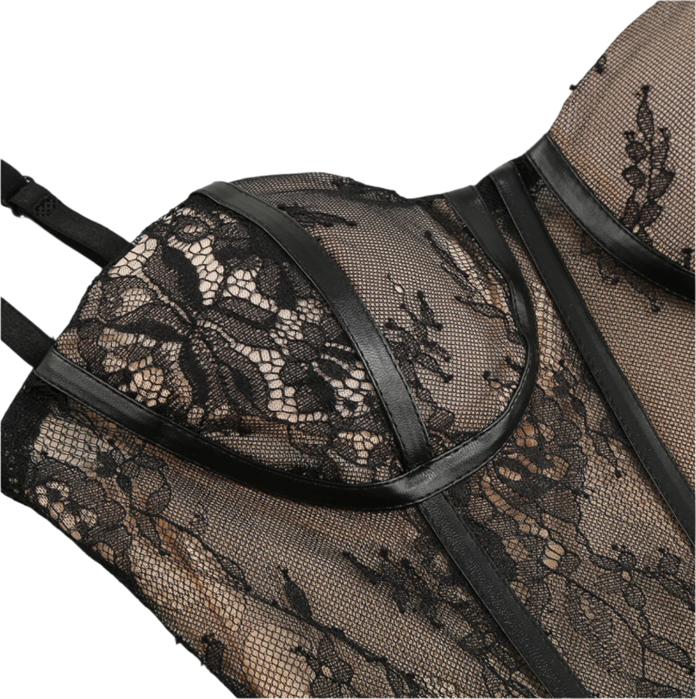 Misha Floral Sweetheart Neckline Corset Style Cocktail Dress