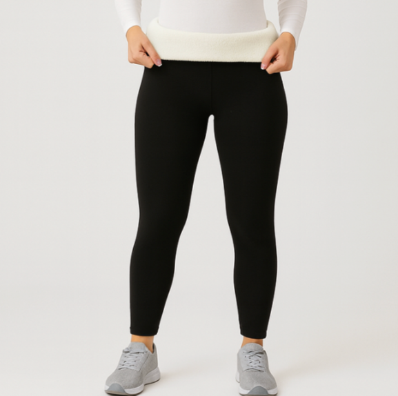 Cerola | Comfortable Sherpa-Lined Thermal Leggings for Women