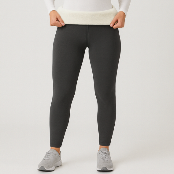 Cerola | Comfortable Sherpa-Lined Thermal Leggings for Women