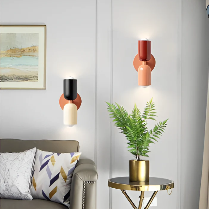 LumiGlow - Double-Sided Vintage Modern Wall Lamp