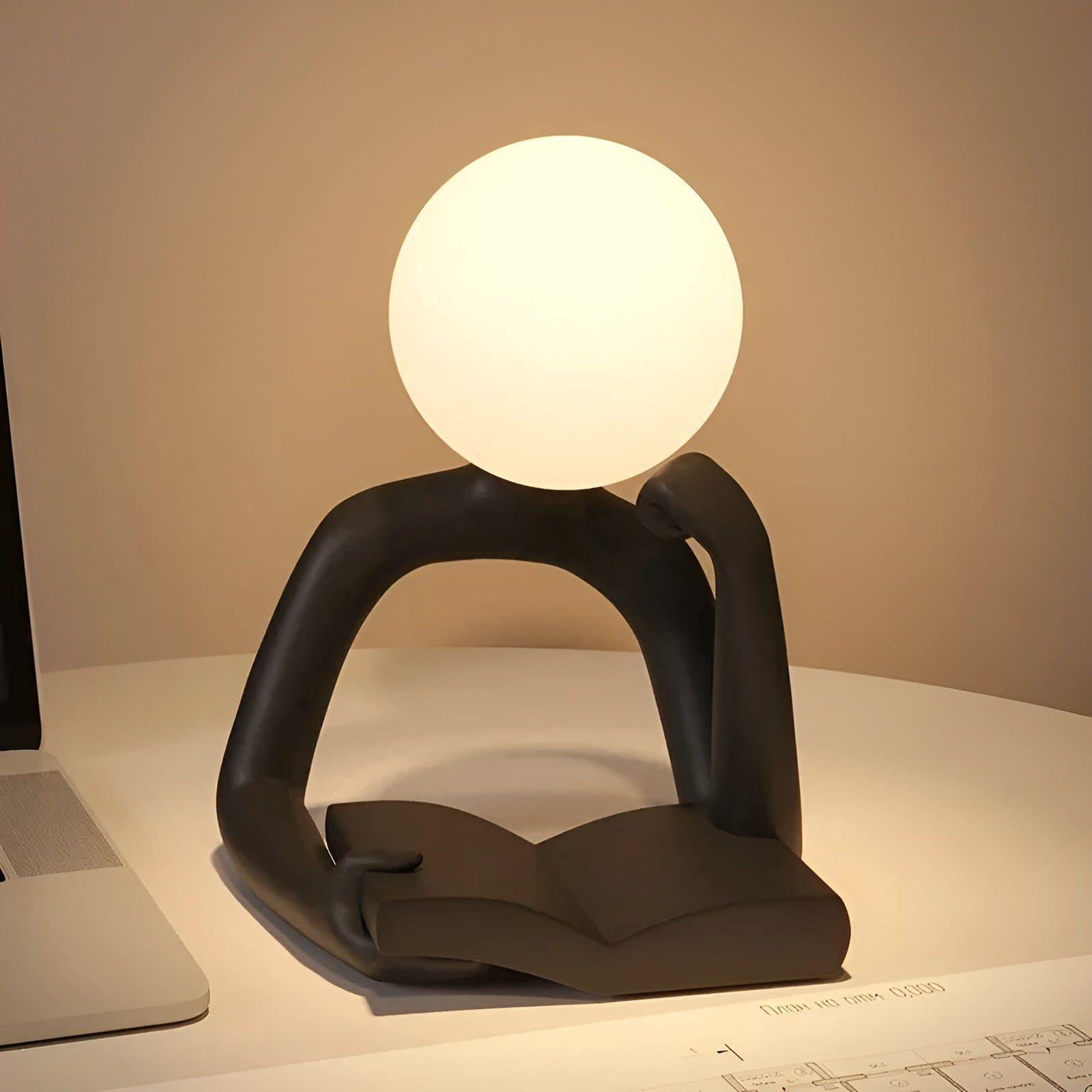 Ethereal Glow - Sculptural Luxury Lamp