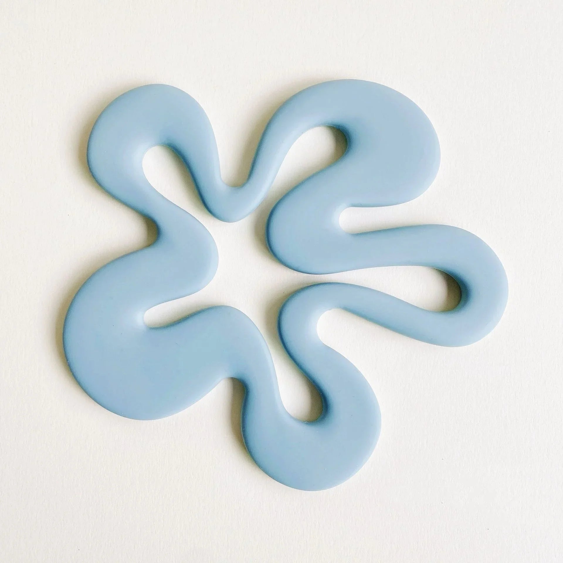 Nordic style flower-shaped silicone mat