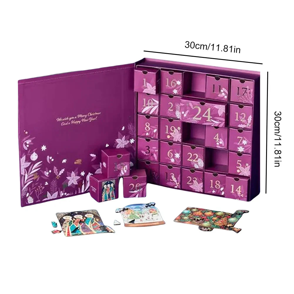 24日間クリスマスパズルアドベントカレンダー