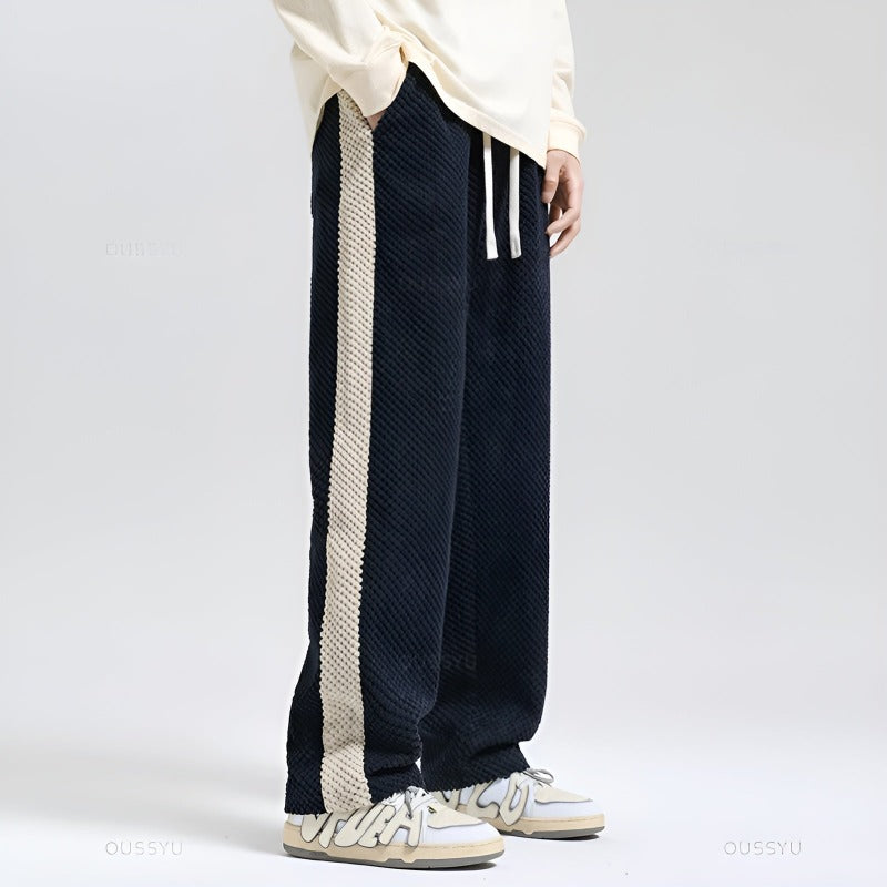 Theodore - Velvet Track Pants